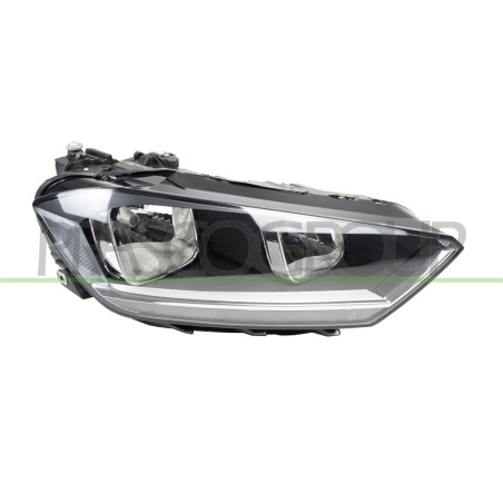 Phare Droit H7+H15 Electrique Avec Moteur