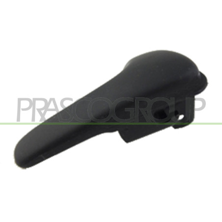 Levier intérieur noir de poignée de porte avant et arrière côté passager