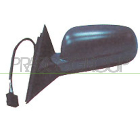 Rétroviseur électrique noir côté chauffeur