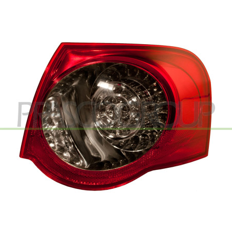 Feu d'aile arrière côté passager