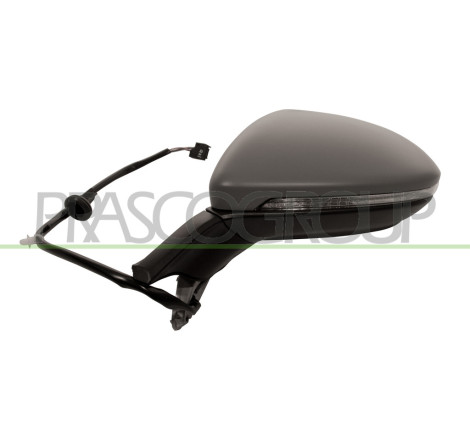 Rétroviseur électrique à peindre avec apprêt côté chauffeur