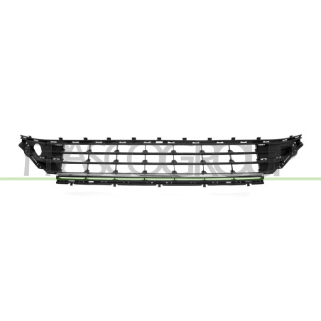 Grille centrale noir de pare-chocs avant