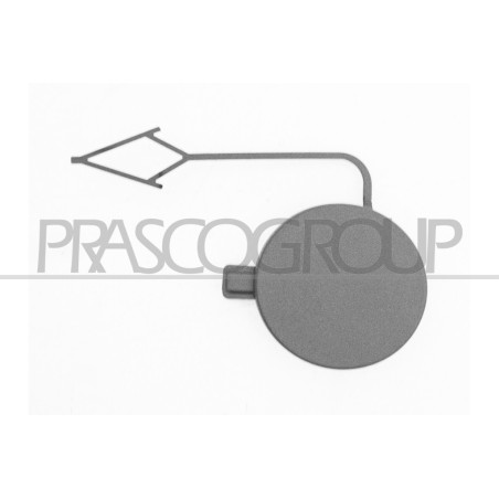 Cache crochet de pare-chocs avant