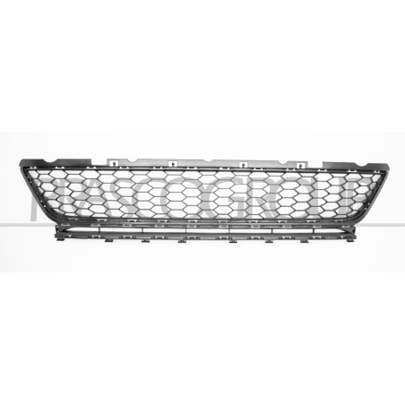 Grille centrale noire pour pare-chocs avant