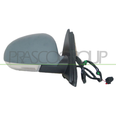 Rétroviseur électrique à peindre avec apprêt côté passager