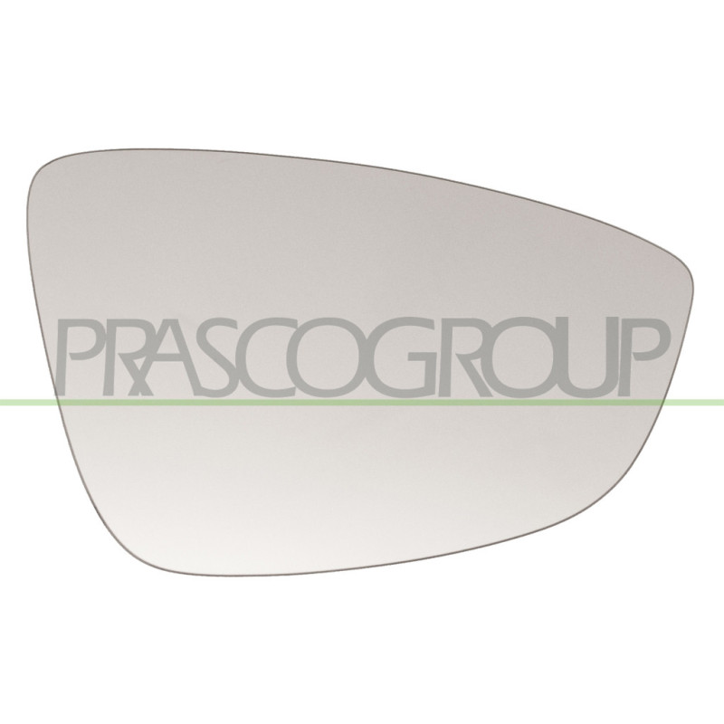 Glace de rétroviseur côté passager