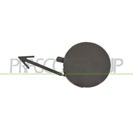 Cache crochet de pare-chocs avant à peindre avec apprêt