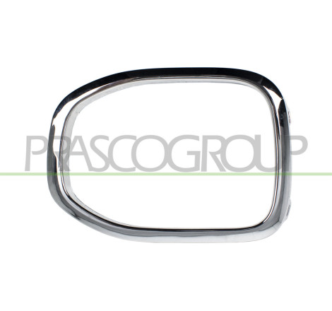 Cadre de grille chromé côté chauffeur