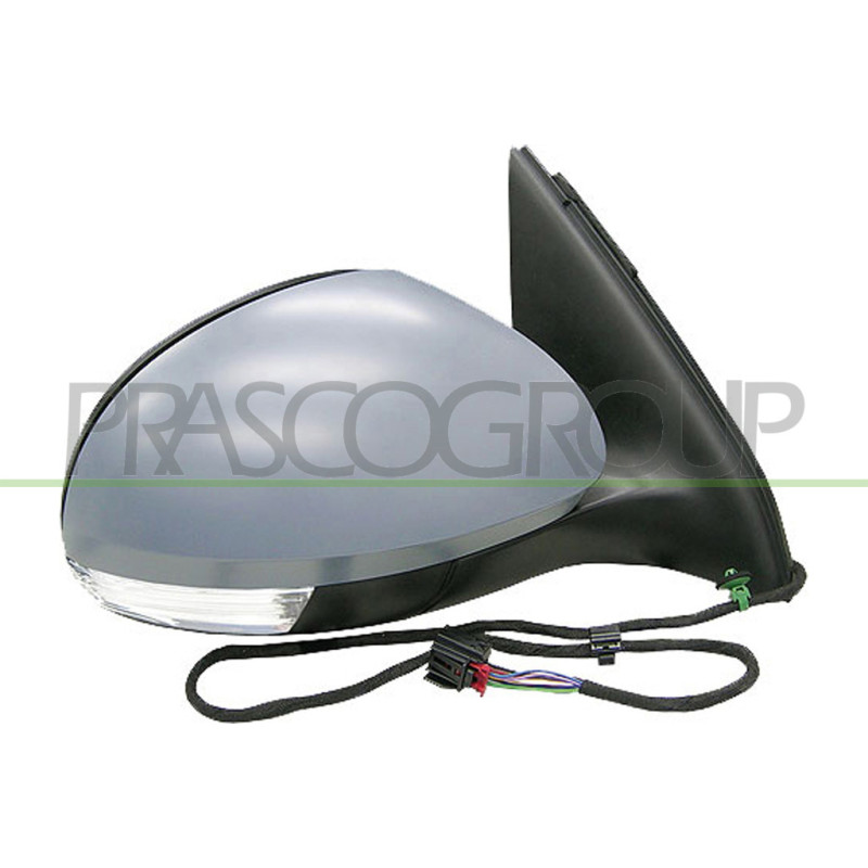 Rétroviseur électrique à peindre avec apprêt côté passager