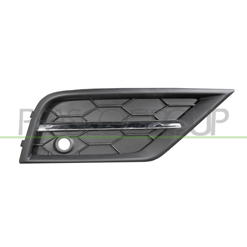 Grille supérieure de pare-chocs avant côté passager