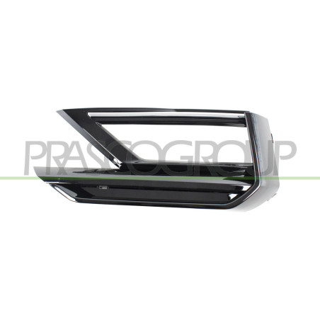 Grille inférieure noir brillant de pare-chocs avant