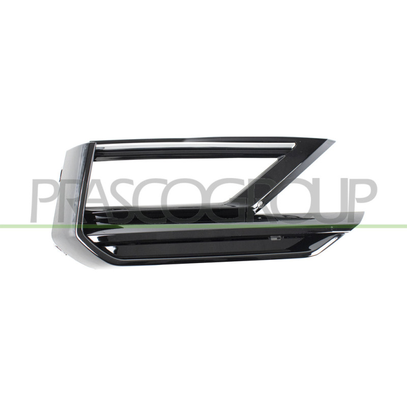 Grille inférieure noir brillant de pare-chocs avant