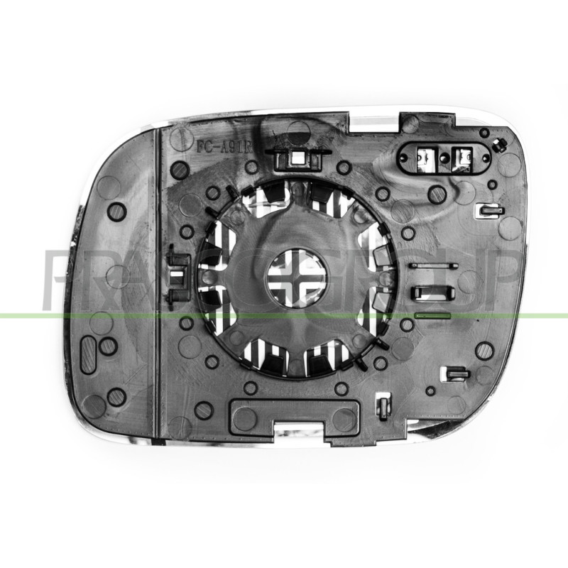 Glace de rétroviseur côté passager