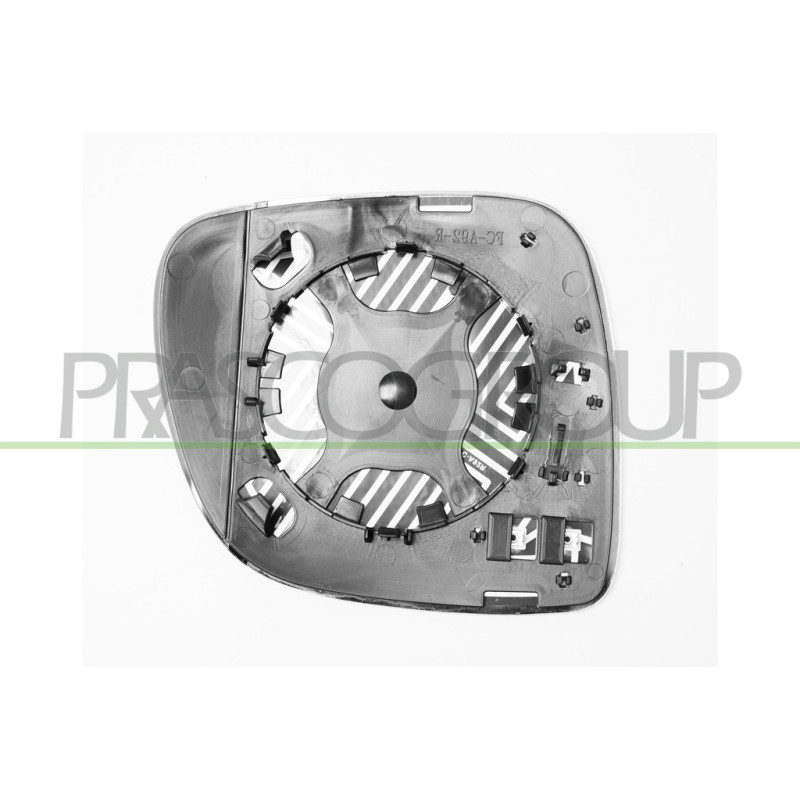 Glace de rétroviseur côté chauffeur