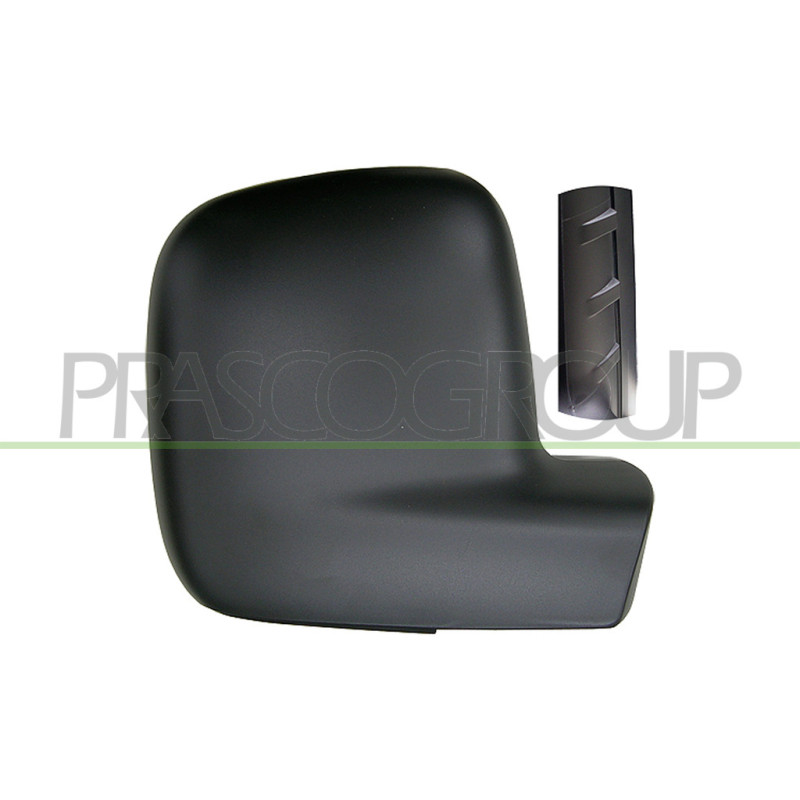 Coque de rétroviseur noir côté passager