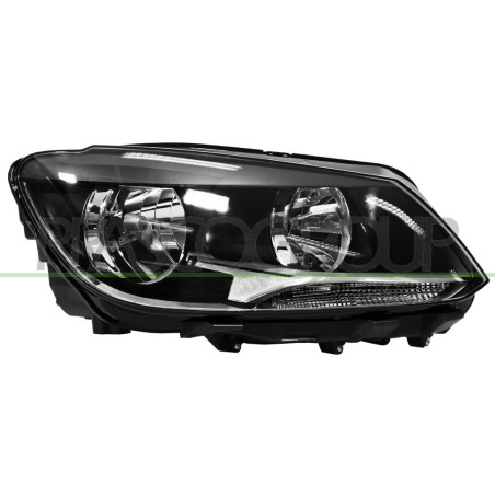 Phare Droit H7+H15 Electrique Avec Moteur