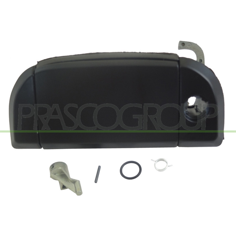 Poignée extérieure noir de porte avant côté chauffeur