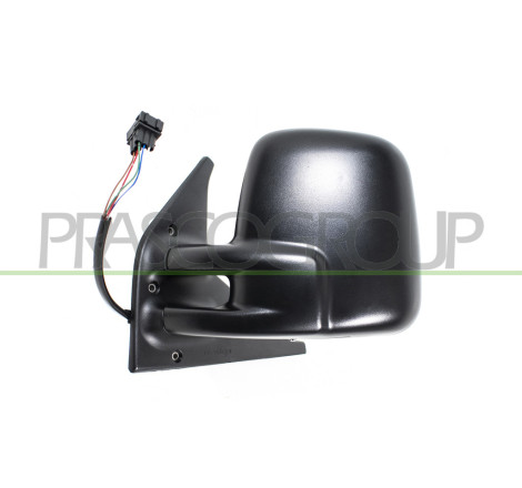 Rétroviseur électrique noir côté chauffeur