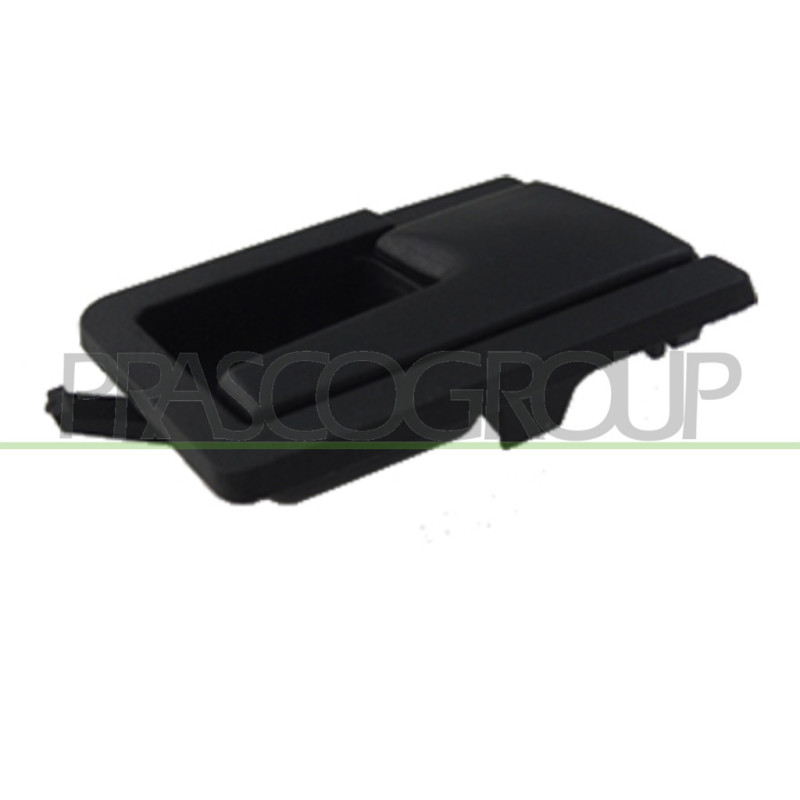 Poignée intérieure noir de porte avant côté passager