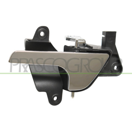 Poignée intérieure chrome de porte avant côté chauffeur