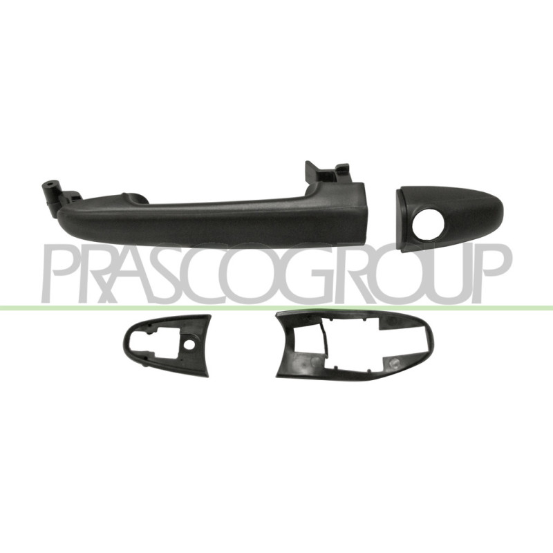 Poignée extérieure noir de hayon