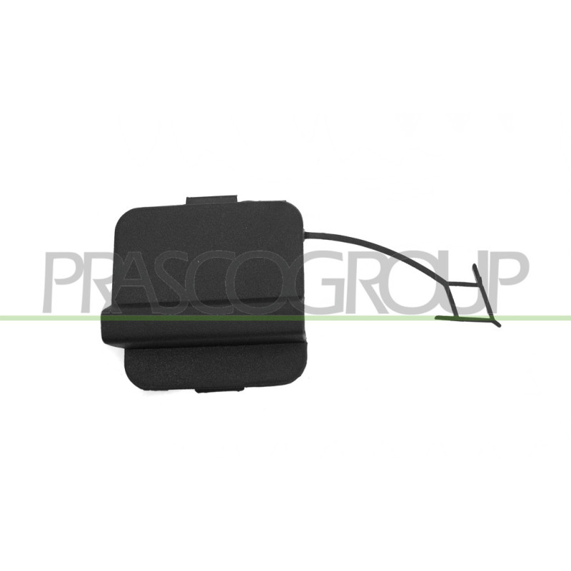 Cache crochet de pare-chocs avant noir