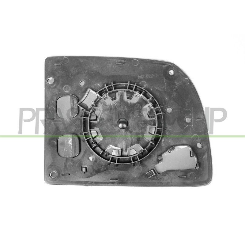 Glace supérieur de rétroviseur côté passager