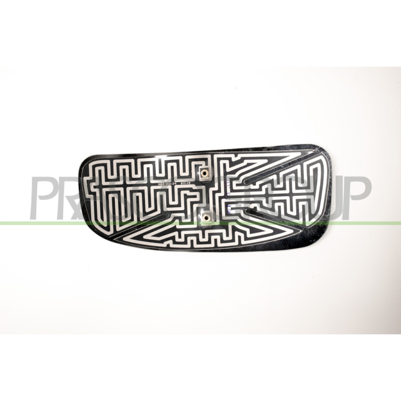 Glace inférieur de rétroviseur côté passager