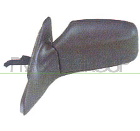 Rétroviseur manuel noir côté chauffeur