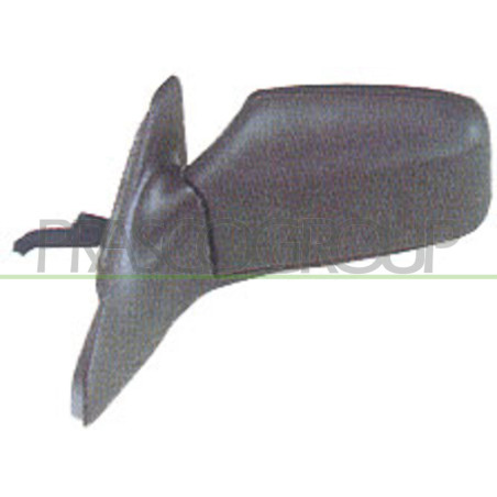 Rétroviseur manuel noir côté chauffeur