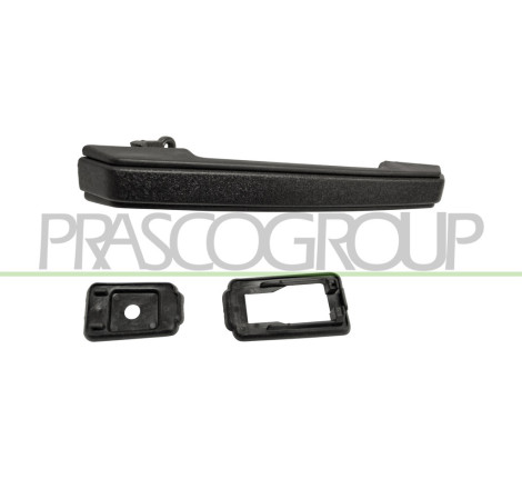 Poignée extérieure noir de porte avant côté chauffeur