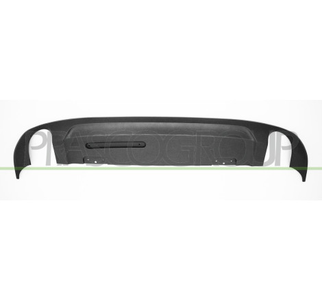 Spoiler noir de pare-chocs arrière