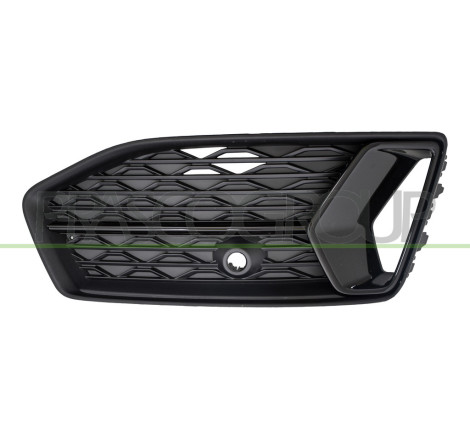 Grille côté chauffeur de Pare-Chocs-Avant-Noire-Structuree-avec Moulure Noire-Br