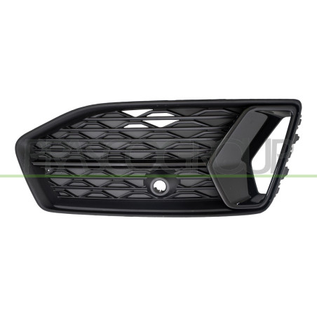 Grille côté chauffeur de Pare-Chocs-Avant-Noire-Structuree-avec Moulure Noire-Br