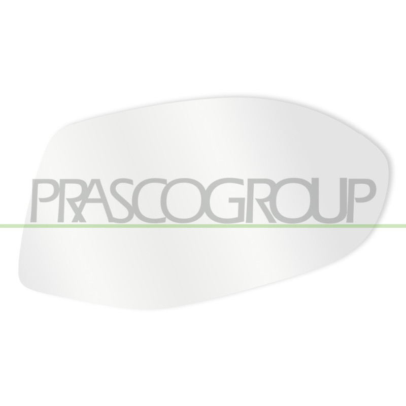 Verre De Retroviseur Droit-Chauffant-Convex/Chrome'