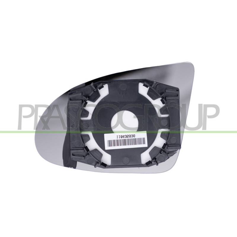 Verre De Retroviseur Droit-Convex-Chrome'