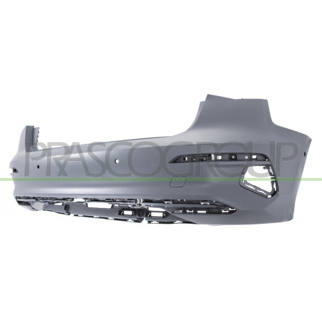 Pare-Chocs Arriere A Peindre-Avec Cache Crochet-Avec Trous Radar Et Trous Aide S