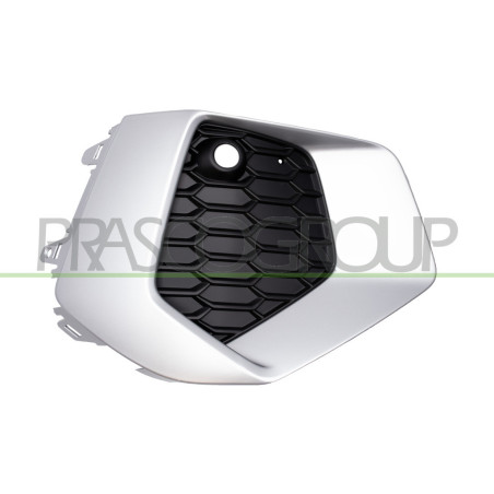 Grille côté passager Noire de Pare-Chocs avec Cadre Argent