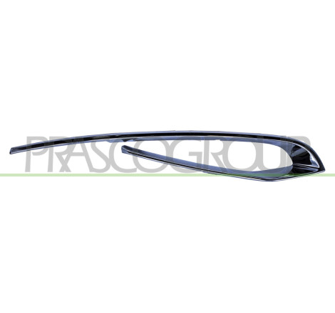 Moulure côté passager de Grille de Pare-Chocs Avant-Chromee