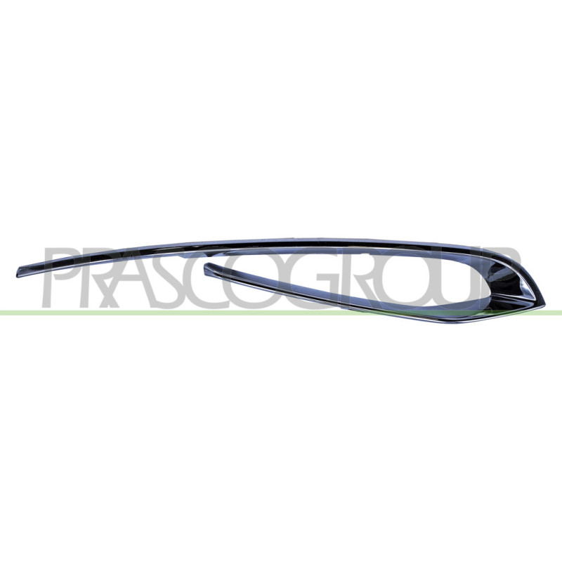 Moulure côté passager de Grille de Pare-Chocs Avant-Chromee