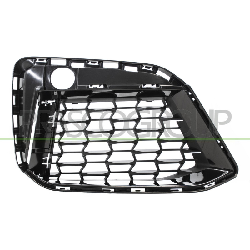 Grille côté passager Noire Brillant de Pare-Chocs Mod. M550