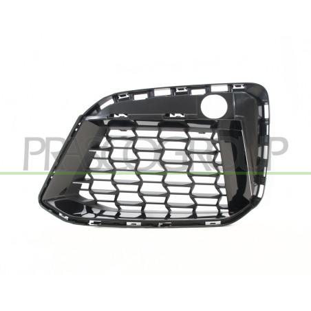 Grille côté chauffeur de Pare-Chocs Avant-Noire-Brillante-Complete