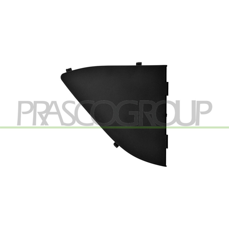 Grille Droite De Pare-Chocs-Avant-Interieure-Noire-Structuré