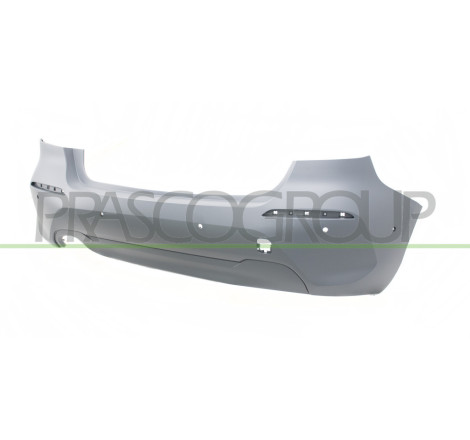 Pare-Chocs Arriere A Peindre-Avec Trous Radar Et Trous Aide Stationnement+Suppor