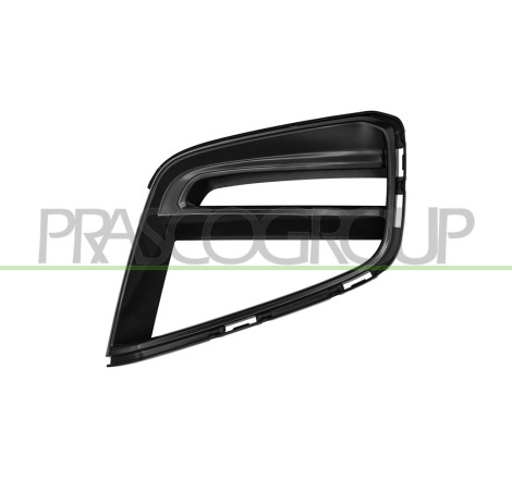 Grille Centrale De Pare-Chocs-Avant-Coté Gauche-Noire-Brillante