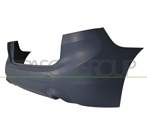 Pare-Chocs arrière A Peindre-avec Empreintes Radar-avec Sortie Echappement Simpl