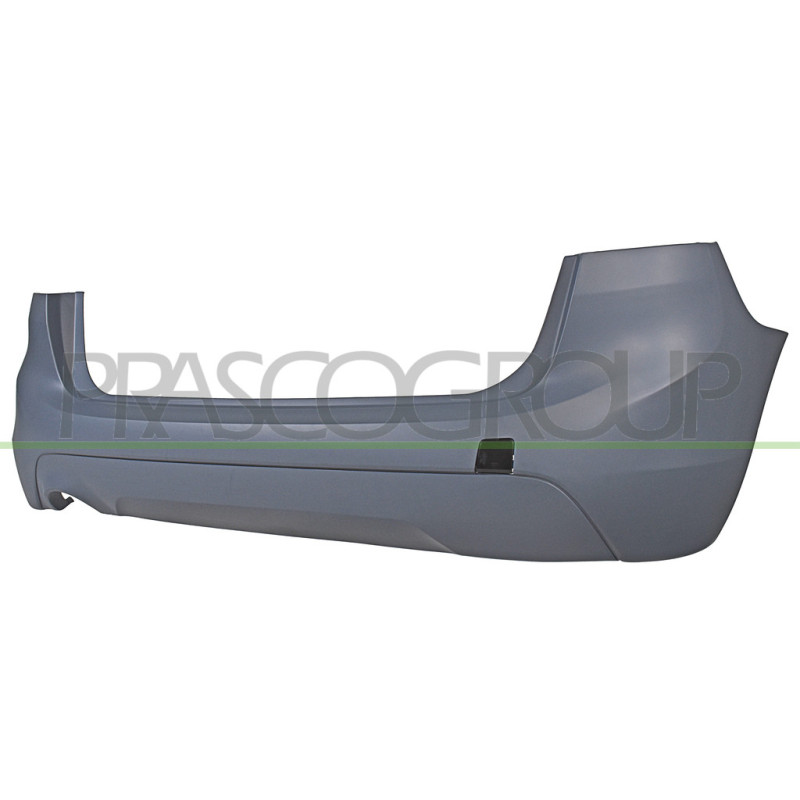 Pare-Chocs arrière avec Appret-Sortie Echappement Simple A' côté chauffeur-avec