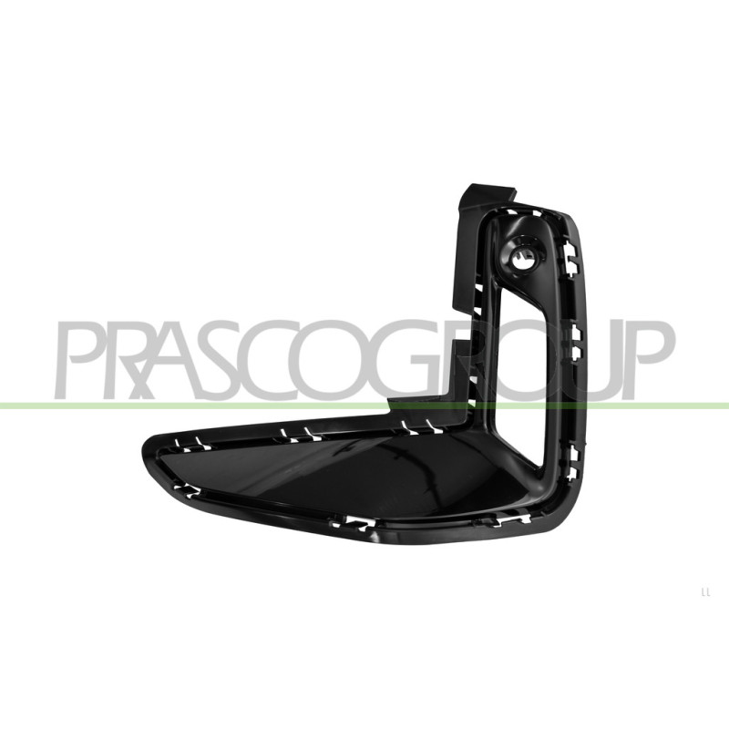 Grille Gauche De Pare-Chocs-Avant-Noire-Brillant