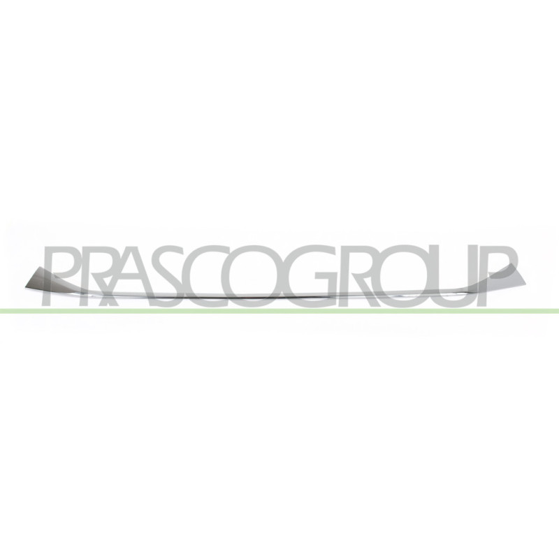 Profil Chrome' Moulure de Spoiler de Pare-Chocs avant Mod. Luxury Line