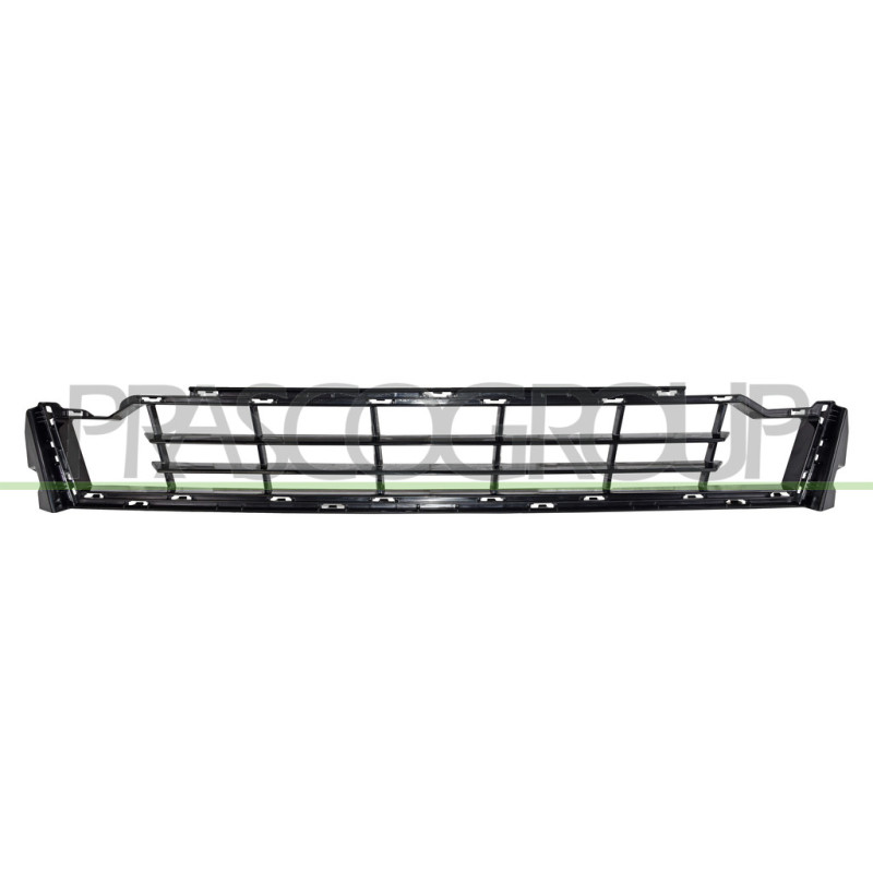 Grille Centrale de Pare-Chocs-Avant-Noire-Brillant